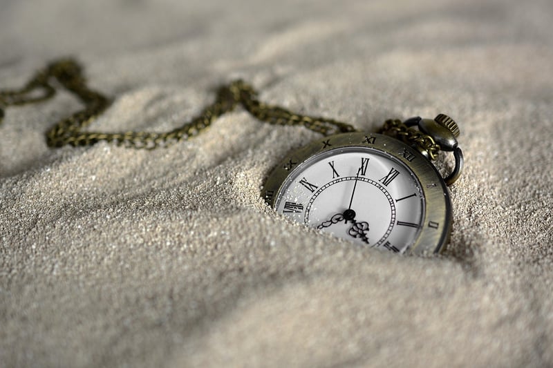 Time travel concept image